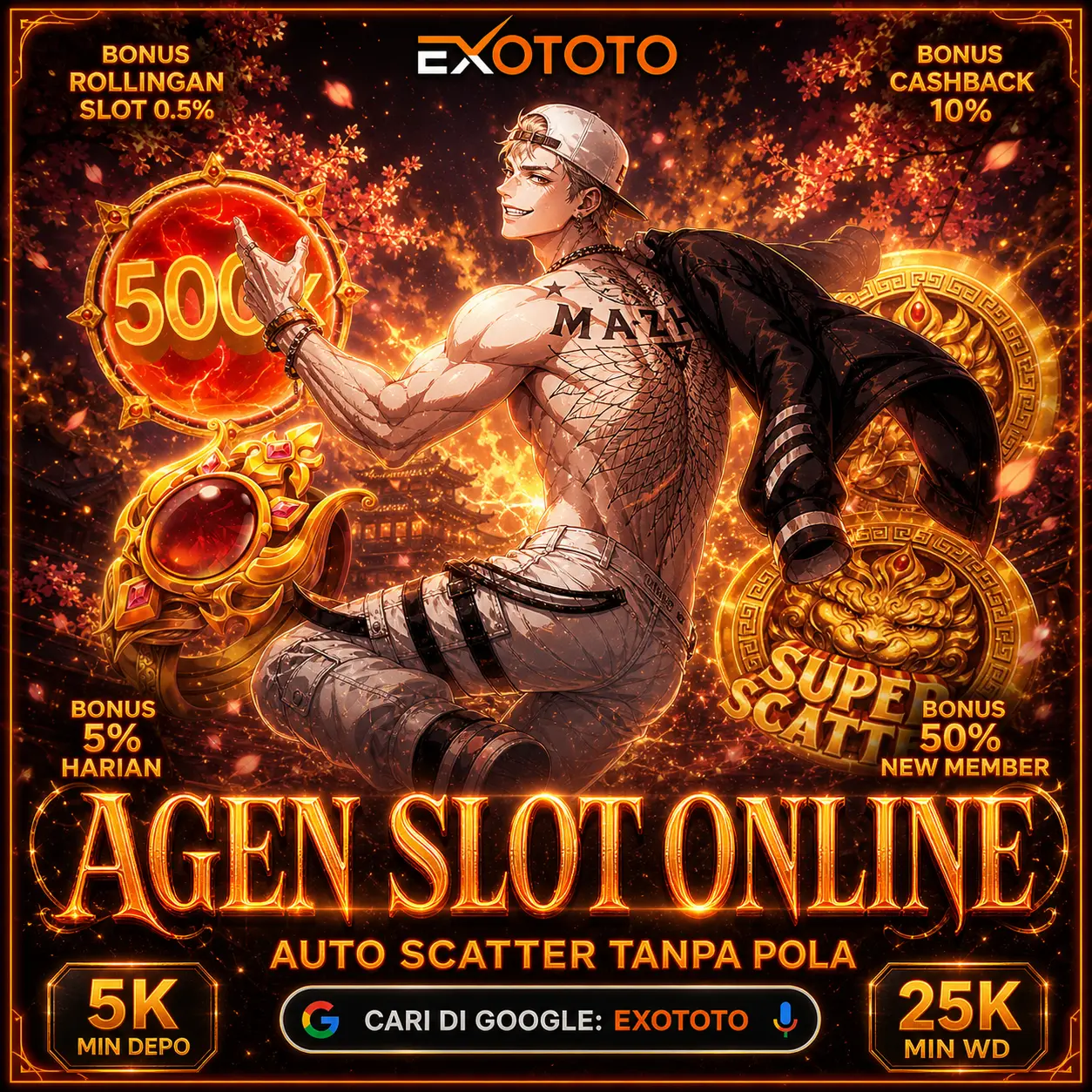 EXOTOTO # Panduan Utama Agen Slot Online Dengan Fitur Auto Scatter
